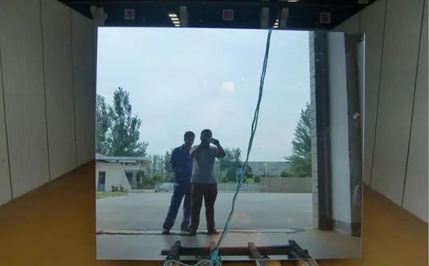 單向透視玻璃晚上應用